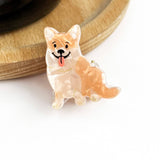 Mini Dog Series Hair Claw Clips