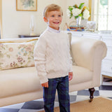 Crawford Crewneck Sweater - Palmetto Pearl