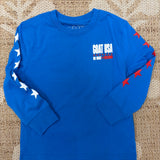 GOAT USA Kids' Football Bowl Long Sleeve Shirt