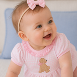 Pink Puppy Playtime Ruffle Bubble