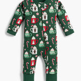 Peppermint Mocha Baby Pajamas