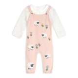 Lamb Organic Knit Baby Overall Set