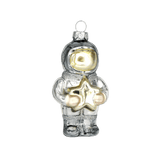 Astronaut with Star, Nostalgic Outer Space Ornament Decor