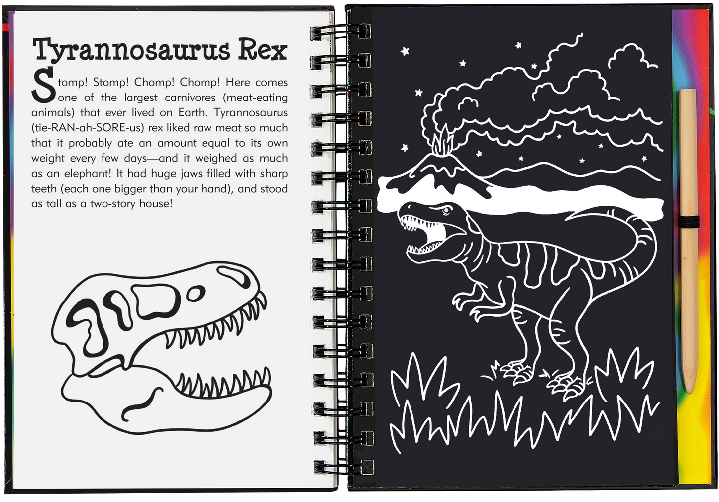 Scratch & Sketch Jurassic