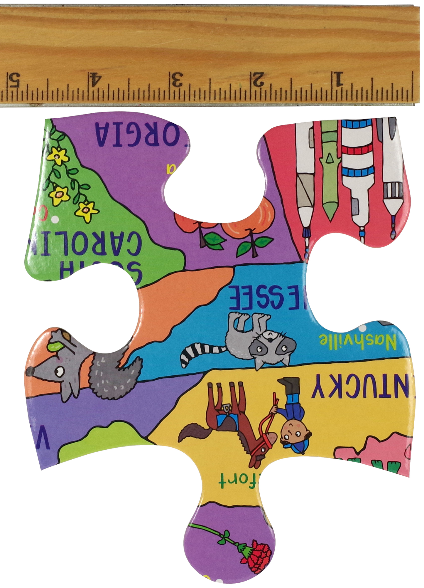 USA Map Kids' Floor Puzzle