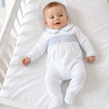 Charlie Smocked Footie