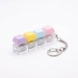 Colorful keycap clicker