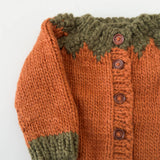 Pumpkin Baby Cardigan