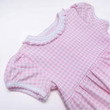 Mini Checks Short Sleeve Bubble
