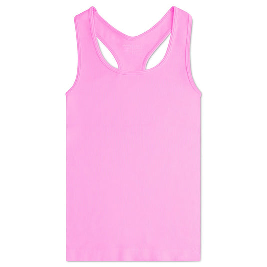 Rose Ribbed Racerback