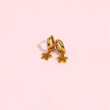Gold Star Charm