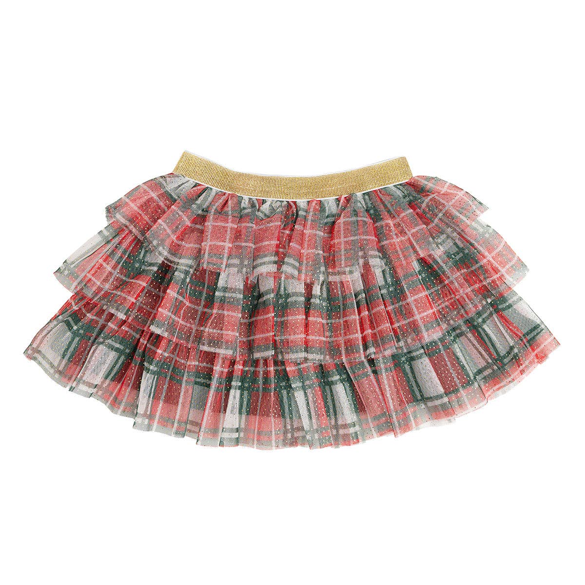 Red and Green plaid tutu