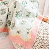 Cabana Floral Plush Blanket