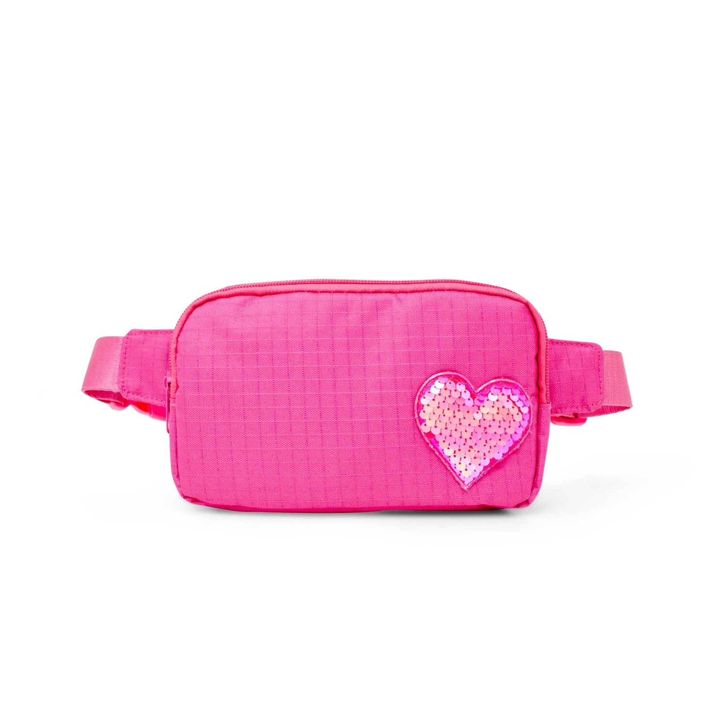 Sequin Heart Belt Bag