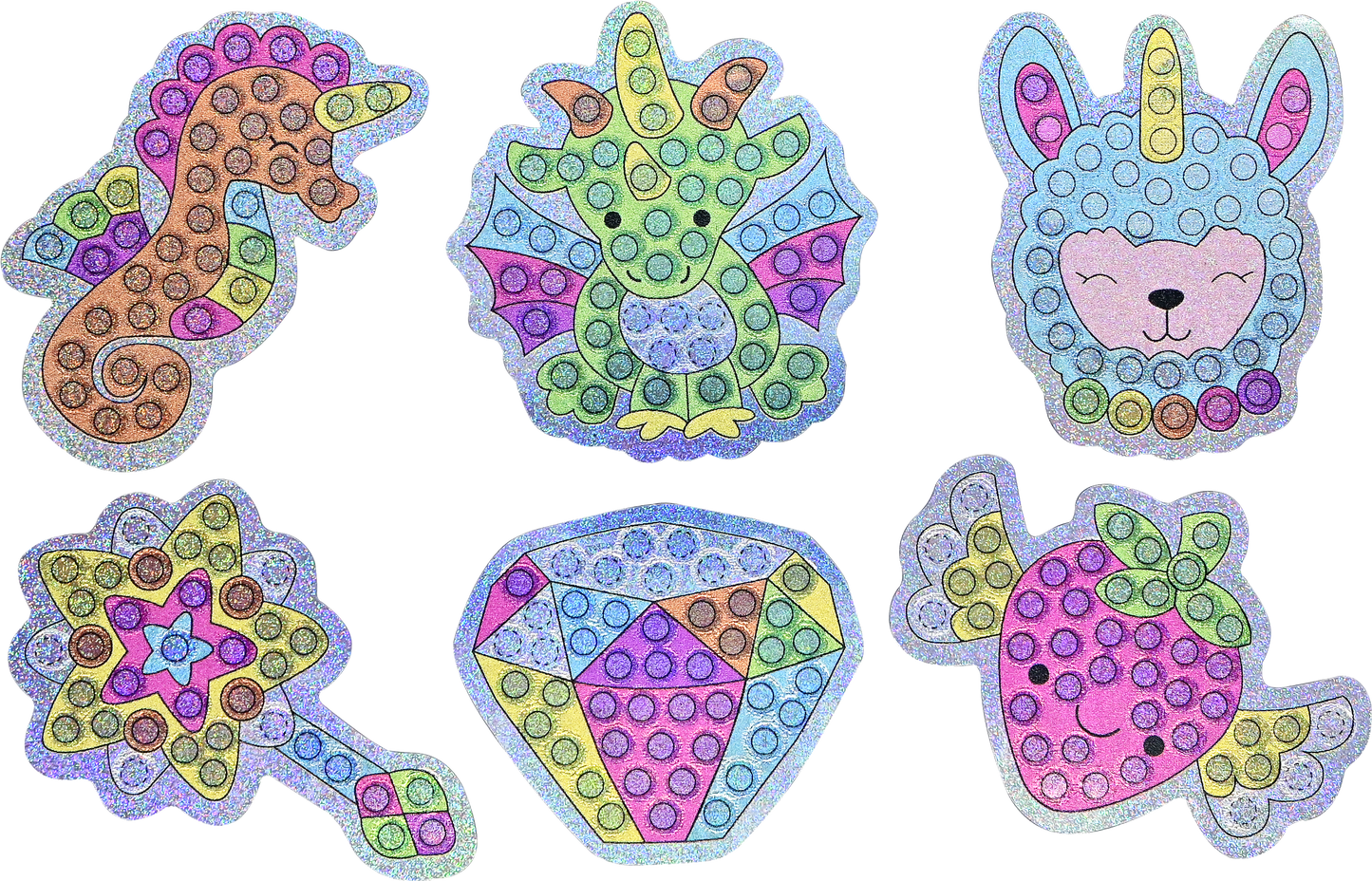 Big Gem Painting Sticker Kit