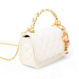 Girl's Classic Link Chain Top Handle Handbag
