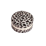 Animal Print Zip Jewelry Case