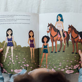 My Fancy Sticker Storybook: Horses & Ponies