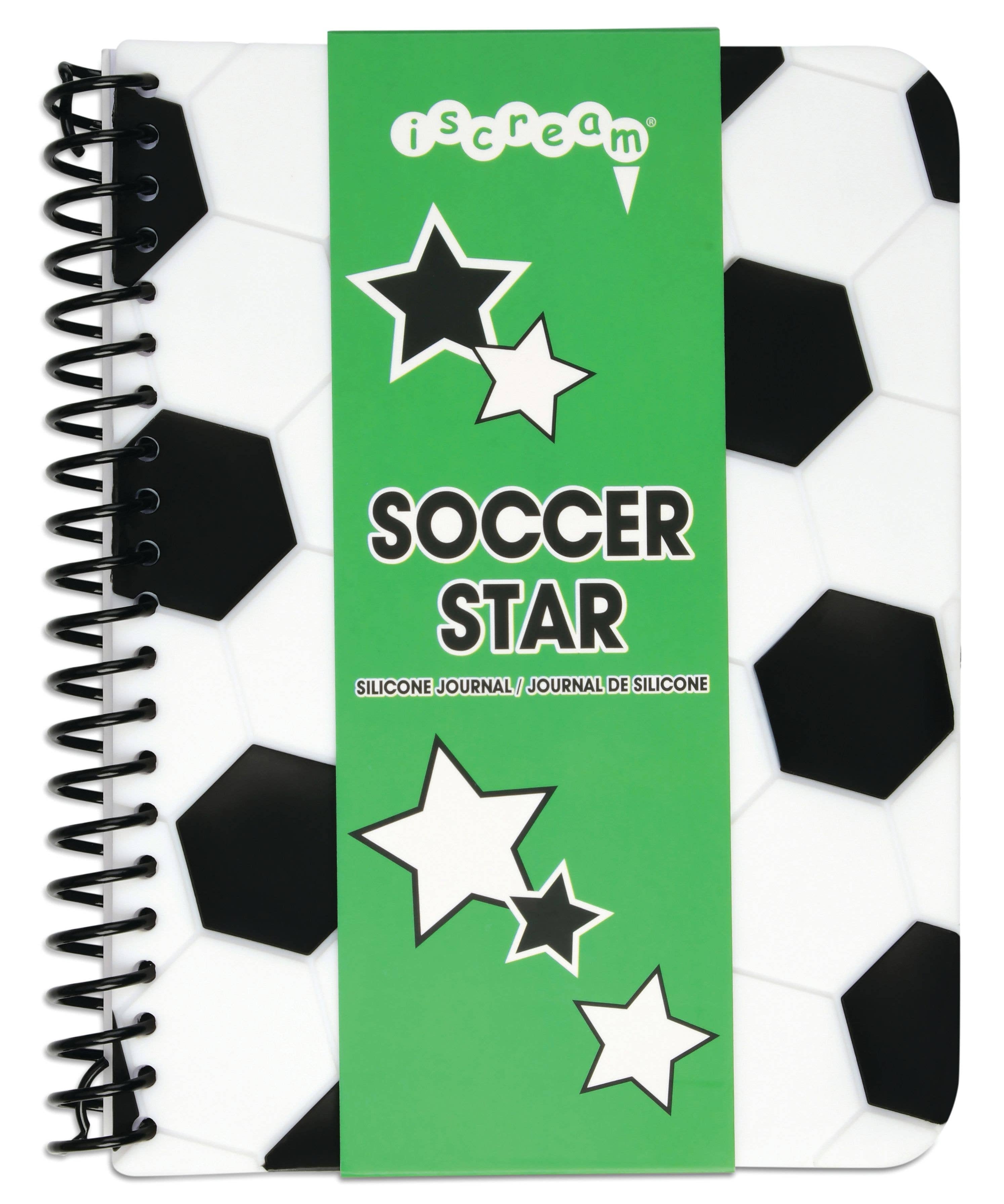 SOCCER STAR SILICONE JOURNAL