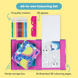 3D Coloring Set - Rainbow Dreams