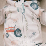 Zip-Up Footie Pajama - Jo