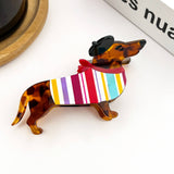 Beret Dog Hair Claw Clip