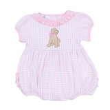 Pink Puppy Playtime Ruffle Bubble