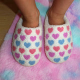 Pastel Hearts Slippers