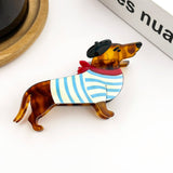 Beret Dog Hair Claw Clip