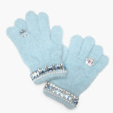 Elsa Jeweled Gloves