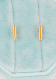 Classic Gold Bar Earrings