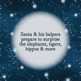 Merry Christmas, Zoo
