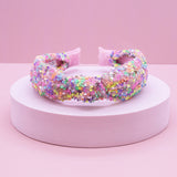 Confetti Sequin Knot Headband