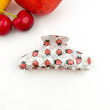 Cherry & Strawberry Hair Claw Clip