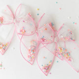 Mesh Shaker Bow - Confetti Pop