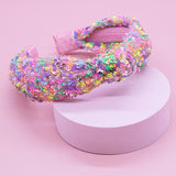 Confetti Sequin Knot Headband