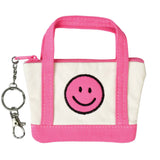 Mini Tote Bag Lip Balm Key Chain Set