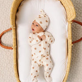 Teddy Zipper Footie