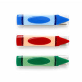 Red Blue Green Crayon Hair Clips