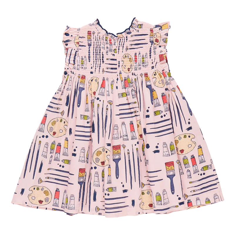 Stevie Dress in Tiny Artist