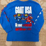 GOAT USA Kids' Football Bowl Long Sleeve Shirt