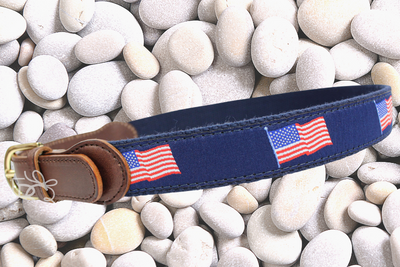 Flag ribbon belt