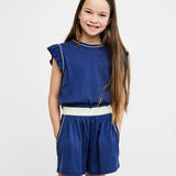 Bea Short Set in Navy