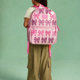 PREORDER STATE: Patchwork Bows KANE backpack