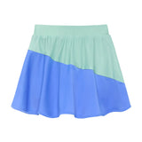 Half Court Skort- Blue/Green