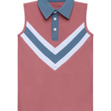 Dusty Pink/Slate Cheer Top