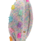 Tweed Gummy Bear Knot Headband