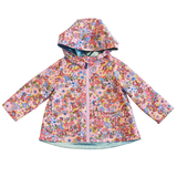 Reversible Raincoat- Sketched Floral