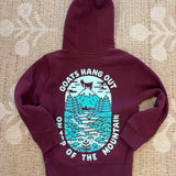 GOAT USA Kids' Hoot Hoot Hooded Sweatshirt
