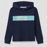Calico Jr. Long Sleeved Hooded T-Shirt
